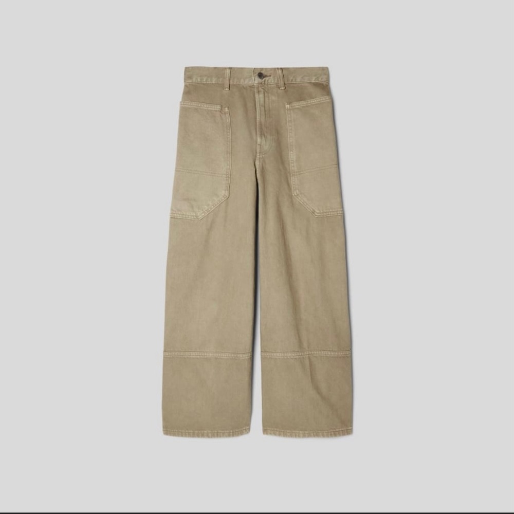 Everlane Gardner Jeans Moss Wide-Leg Pants Size 29 - Picture 15 of 16